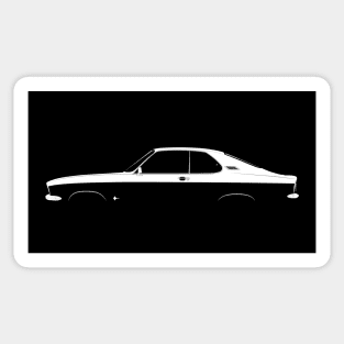 Opel Manta (A) Silhouette Sticker